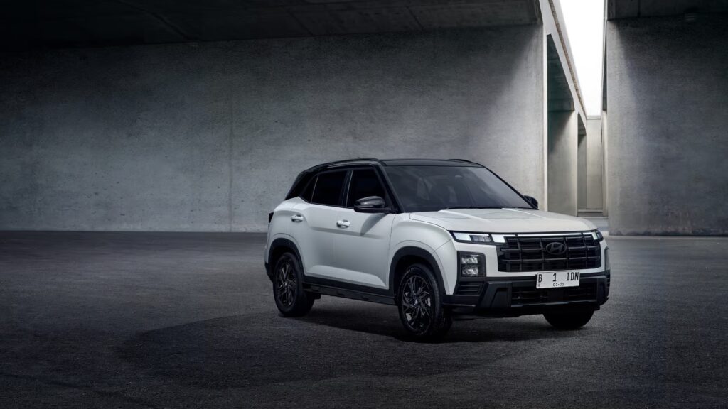 Hyundai Creta Alpha dari samping kanan depan