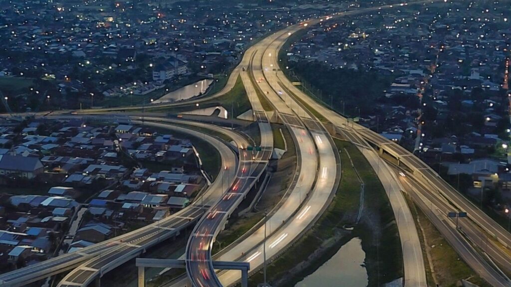 Ilustrasi Jalan tol
